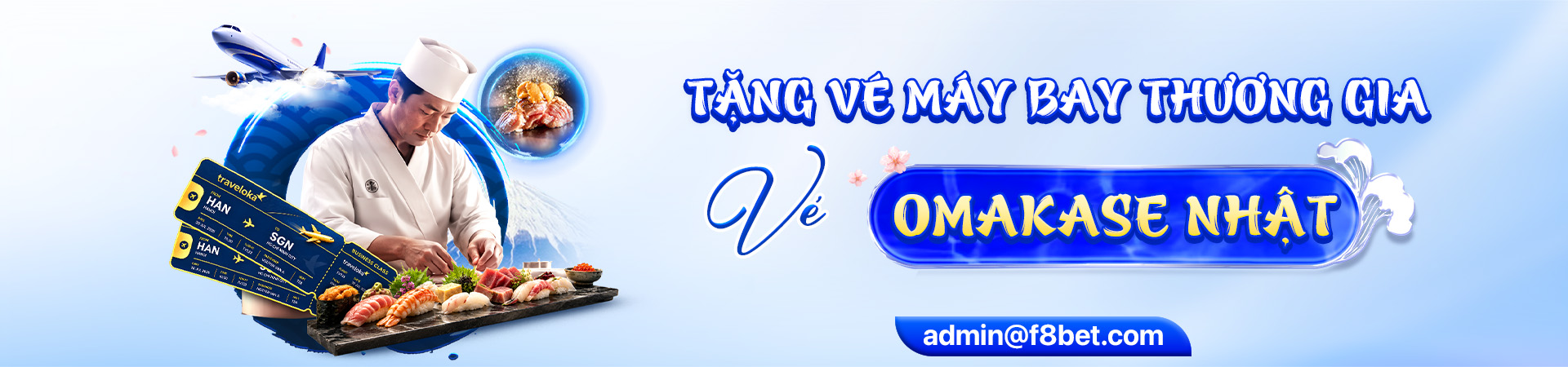 sự kiện săn vé máy bay free tại f8bet casino